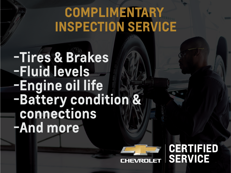 Complimentary Inspection Service